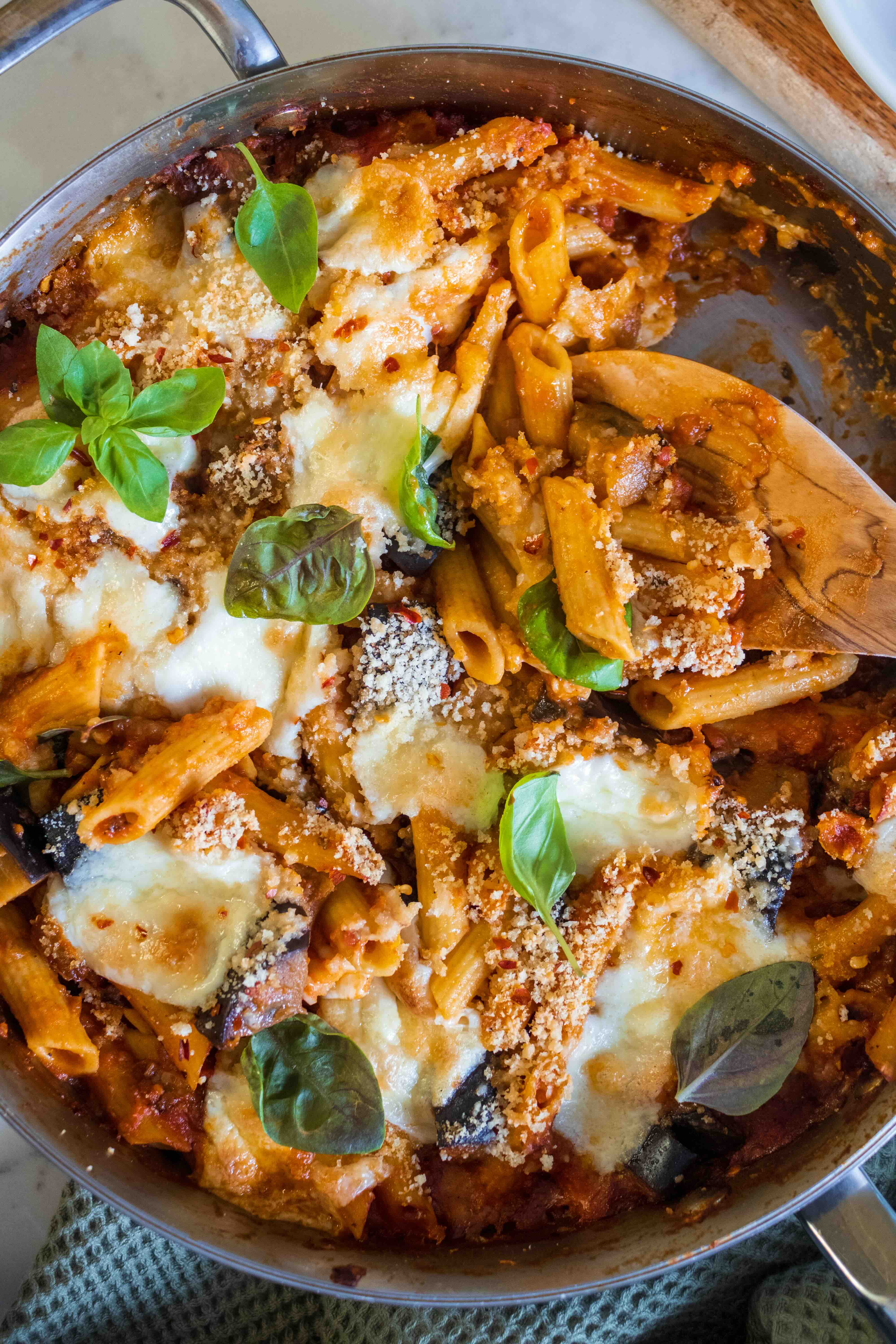 Eggplant Parm Pasta