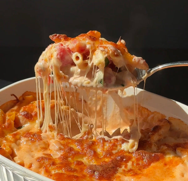 4 Cheese Tomato and Cream Penne Bake