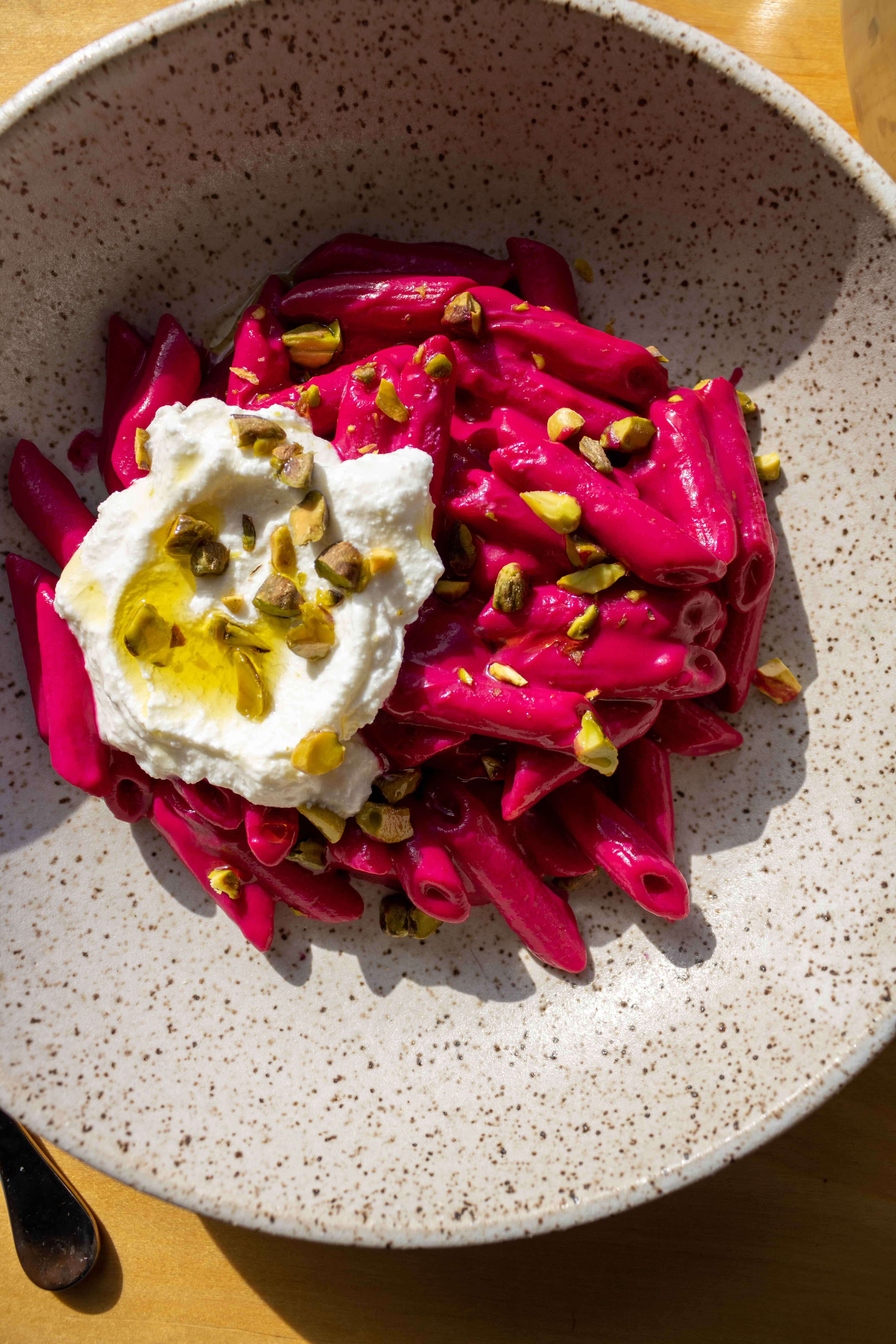 Roasted Beet Pasta